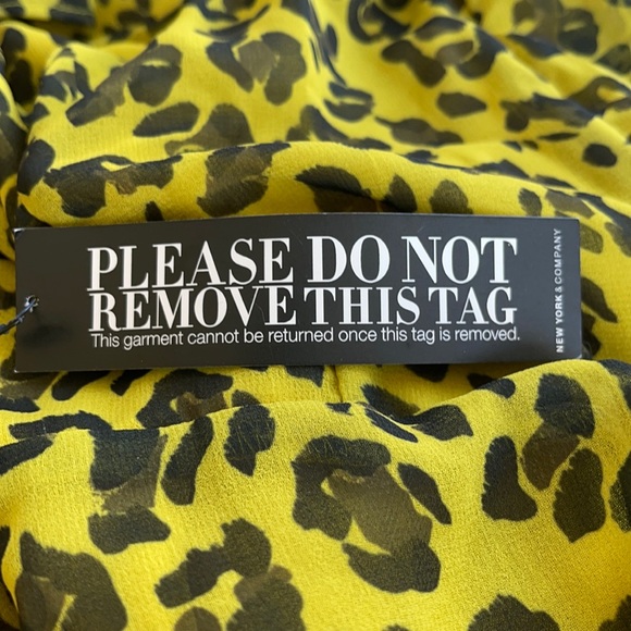 NY&CO | Leopard Print Ruffle Wrap Dress - Picture 14 of 14